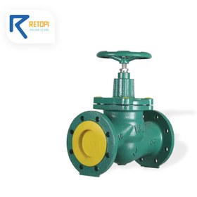 تصویر گلوب ولو فلنجدار چدنی وگ امید گلستان 