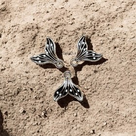 تصویر پلاک آویز دم ماهی 