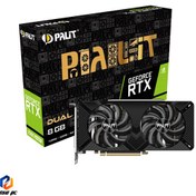 تصویر کارت گرافیک پالیت مدل RTX 2060 Super Dual ظرفیت 8 گیگابایت 