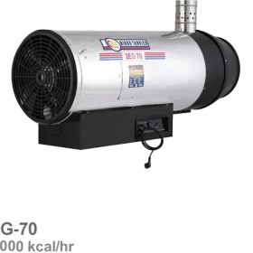 تصویر جت هیتر گازی نیرو تهویه البرز مدل 2EG-70 