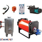 تصویر ست گرمایش و تصفیه استخر ظرفیت ۳۵ هزار لیتر 