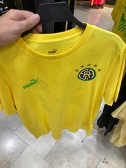 تصویر تیشرت تیم ملی برزیل زرد پوما 04 766162 - M T-Shirt brazil Yello PUMA 766162 04