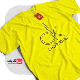 تصویر تیشرت زرد برند Calvin Klein (CK) 