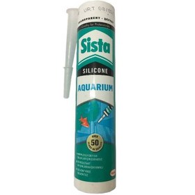 تصویر چسب سیلیکون مخصوص آکواریوم Sista 280ml 