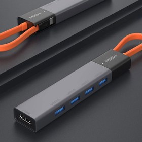 تصویر هاب تایپ سی 5 پورت شیائومی MWCMA05 Xiaomi MIIIW Hub USB Type-C 5 Trong 1 MWCMA05 PD USB 3.0 HDMI