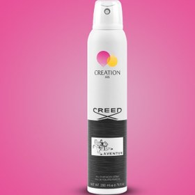 تصویر اسپری بدن Creed Aventus مردانه حجم 200 میل کریشن آیریس Creation Iris Body Spray Creed Aventus 200ml