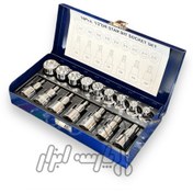 تصویر ست بکس و آچار بکس مستر مدل BM416 شامل ۱۶ پارچه 