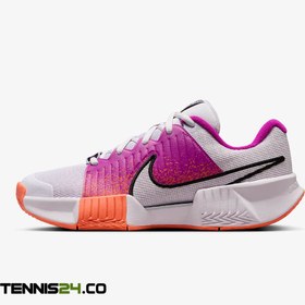 تصویر کفش تنیس زنانه نایک Nike GP Challenge Pro Premium Hard Court Tennis Shoe- سفید/صورتی 