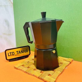 تصویر قهوه جوش ۶ کاپ - مشکی مات 6 Cup Coffee Maker