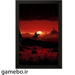 تصویر تابلو گیمبو طرح رد دد (red dead) کد T1075 