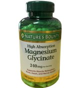 تصویر منیزیم گلیسینات نیچربونتی ۱۸۰ عددی Nature’s Bounty Magnesium Glycinate