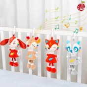 تصویر آویز نخ کش موزیکال روباه 