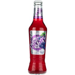 تصویر آبميوه گازدار انگور قرمز سانديس شيشه ای ۳۰۰ سی سی 