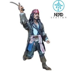 تصویر اکشن فیگور جک اسپارو مدل DX06 سایز ۳۰ سانتیمتر 