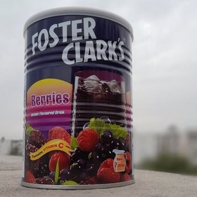 تصویر پودر شربت فوری فوستر کلارکس(Foster Clark s) با طعم های فوق العاده لذیذ سرشار از ویتامین سی - بری ها 