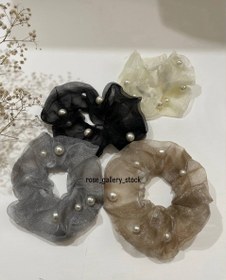 تصویر کش مو حریر مرواریدی 