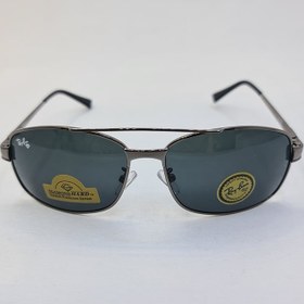 تصویر عینک آفتابی خلبانی کلاسیک Ray-Ban با فریم نوک مدادی و لنز آنتی رفلکس مدل 3317 