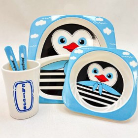 تصویر ست بامبو 5 تیکه پنگوئن 1006 