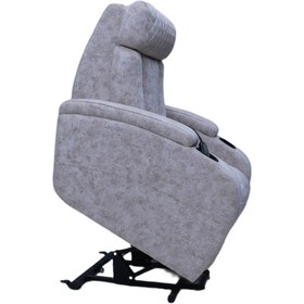 تصویر مبل ریلکسی تک نفره لیزی بوی مدل TV با جالیوانی Lazy Boy single Seater TV Recliner Sofa with Cup Holder