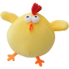 تصویر عروسک جوجه قلمبه 15 سانت 