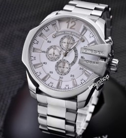 تصویر ساعت مچی مردانه دیزل شاخدار DIESEL WATCH S/S ساعت هوشمند ساعت کاسیو ساعت اپل واچ ساعت جی شاک ساعت دیزل شاخ دار 