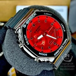 تصویر ساعت مچی جیشاک GA-2100 مردانه قاب فلزی G_shock