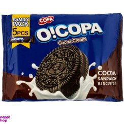 تصویر بیسکویت کاکائویی با کرم کاکائویی اوکوپا - 450 گرم بسته 5 عددی 