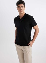 تصویر پولوشرت آستین کوتاه مردانه | دفاکتو Defacto D4610AX24SM 