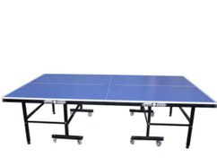 تصویر میز پینگ پنگ 8 چرخ تاشو ام دی اف 25 میل مدل 114 