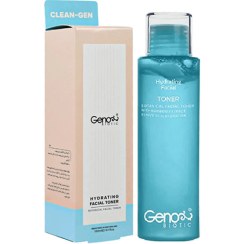 تصویر تونر آبرسان صورت ژنوبایوتیک مدل هیدراتینگ مناسب پوست خشک 150 میل Genobiotic Hydrating Facial Toner 150ml