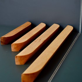 تصویر دستگیره چوبی کد H12 