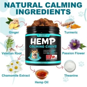 تصویر تشویقی سگ جویدنی آرامبخش اویمال با طعم بیکن بسته 110 عددی 