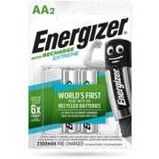 تصویر باتری قلمی قابل شارژ انرجایزرENERGIZER-EXTREME RECHARGEBLE AA2 2000 mAh 