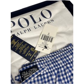 تصویر ست پیژامه پولو رالف لورن فاق نرمال آستین کوتاه راسته مردانه | Ralph Lauren 714866979002 