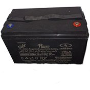 تصویر باتری یو پی اس 12ولت 100آمپر صبا باتری پنل خورشیدی 