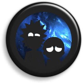 تصویر پیکسل ابیگل طرح انیمیشن ریک و مورتی مدل Rick and Morty کد 015 