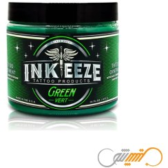 تصویر کرم حین کار تتو _ INK-EEZE Green Glide Tattoo Ointment 