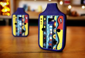 تصویر اوکارینا چهار حفره محاوی طرح آفریقا 4 