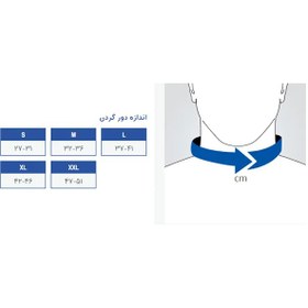 تصویر گردن بند طبی پاک سمن مدل 002 