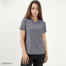 تصویر تیشرت زنانه یقه ۷ نایکی | Nike Women's T-Shirt (6رنگ) 