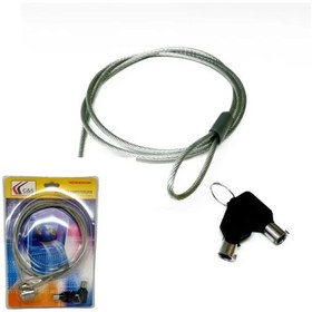 تصویر قفل ایمنی لپ تاپ مدل کلیدی Security Lock for laptop