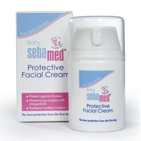 تصویر سبامد كرم محافظ صورت كودک Sebamed Baby Protective Facial Cream