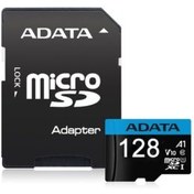 تصویر کارت حافظه میکرو اس دی Adata مدل Premier V10 A1 ظرفیت 128 گیگ 