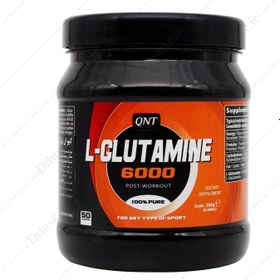 تصویر پودر ال- گلوتامین 6000 کیو ان تی 300 گرمی L-GLUTAMINE 6000