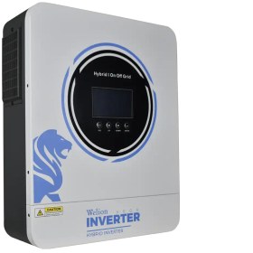 تصویر Hybrid solar inverter 6.2KW 
