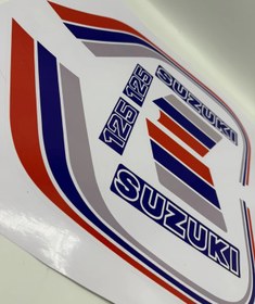 تصویر برچسب باک سوزوکی TS125 