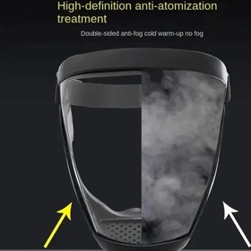 تصویر شیلد ضد بخار - تمام فیس ضد بخار Face Shield Anti Fog