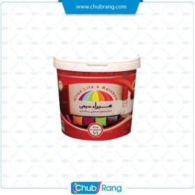 تصویر رنگ سفید نیم‌پلاستیک مات هیرادشیمی ۱۰۱ ۲.۵گالن 