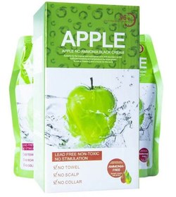 تصویر شامپو رنگ موی طبیعی مشکی 1000 میلی‌لیتر برند apple blossom naturals 