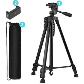 تصویر سه پایه نگهدارنده گوشی موبایل مدل TRIPOD-3366 سه پایه نگهدارنده گوشی متفرقه مدل TRIPOD-3366